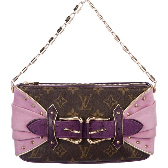 Les Extraordinaires Jeweled Pochette Woven Monogram and Exotics